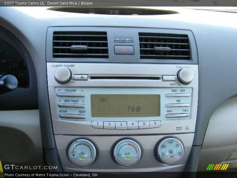 Desert Sand Mica / Bisque 2007 Toyota Camry LE