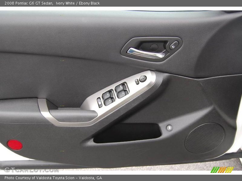 Ivory White / Ebony Black 2008 Pontiac G6 GT Sedan