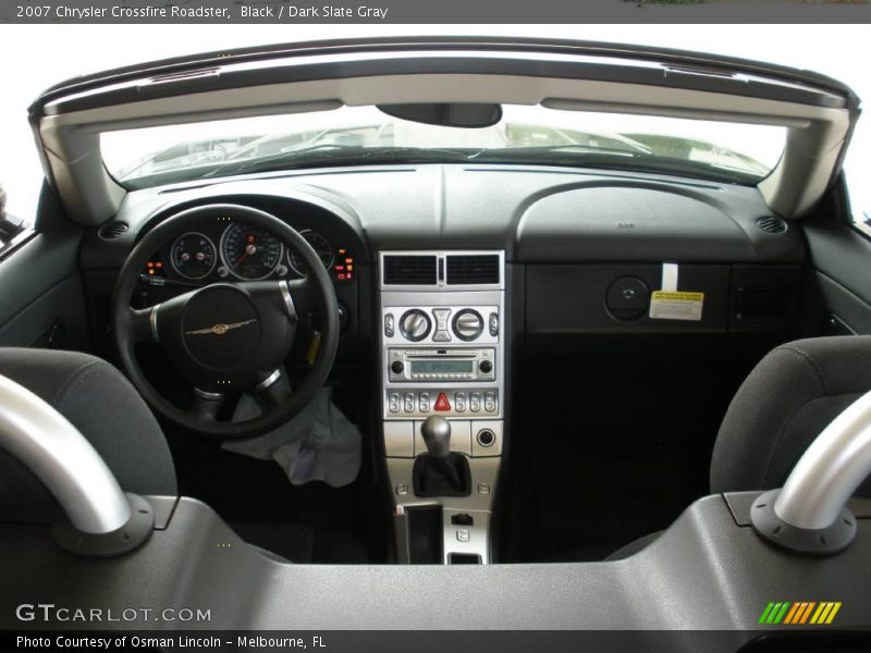 Black / Dark Slate Gray 2007 Chrysler Crossfire Roadster