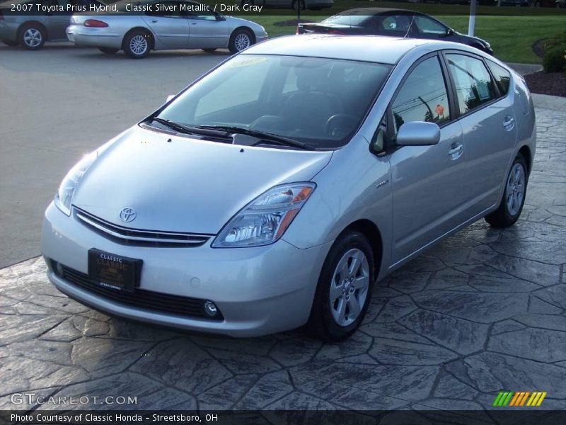 Classic Silver Metallic / Dark Gray 2007 Toyota Prius Hybrid