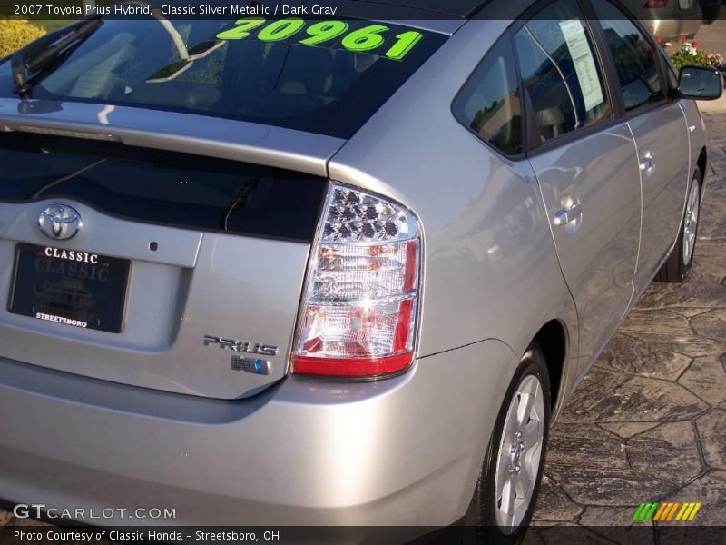 Classic Silver Metallic / Dark Gray 2007 Toyota Prius Hybrid