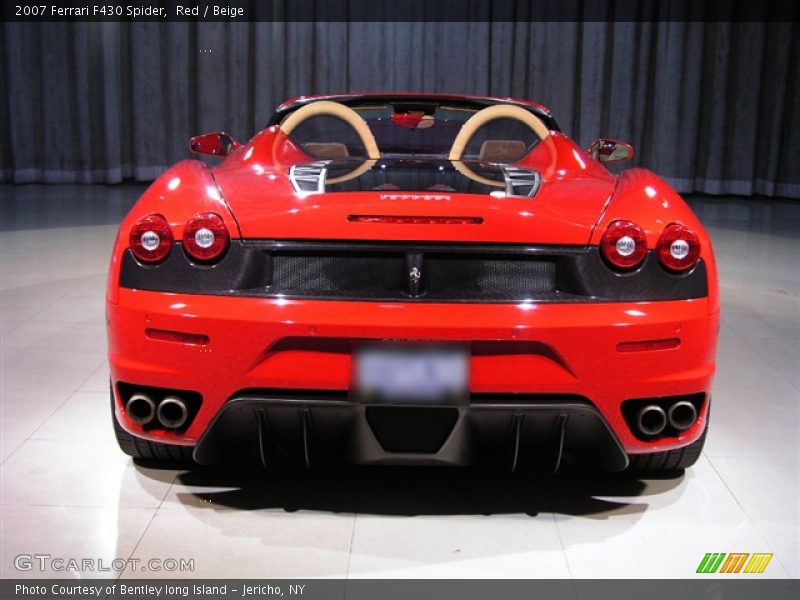 Red / Beige 2007 Ferrari F430 Spider