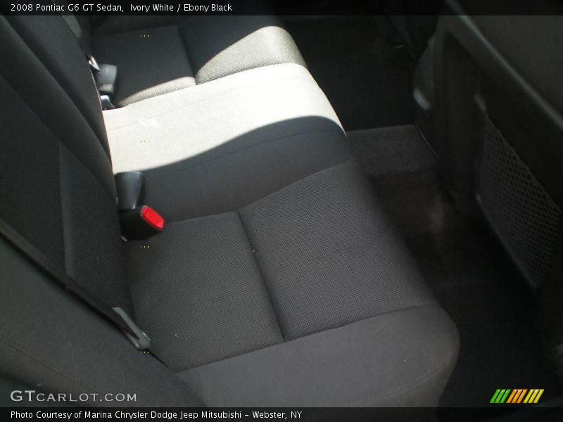 Ivory White / Ebony Black 2008 Pontiac G6 GT Sedan