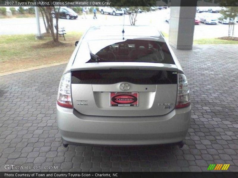 Classic Silver Metallic / Dark Gray 2007 Toyota Prius Hybrid