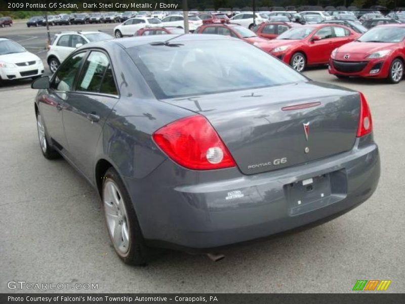 Dark Steel Gray Metallic / Ebony 2009 Pontiac G6 Sedan