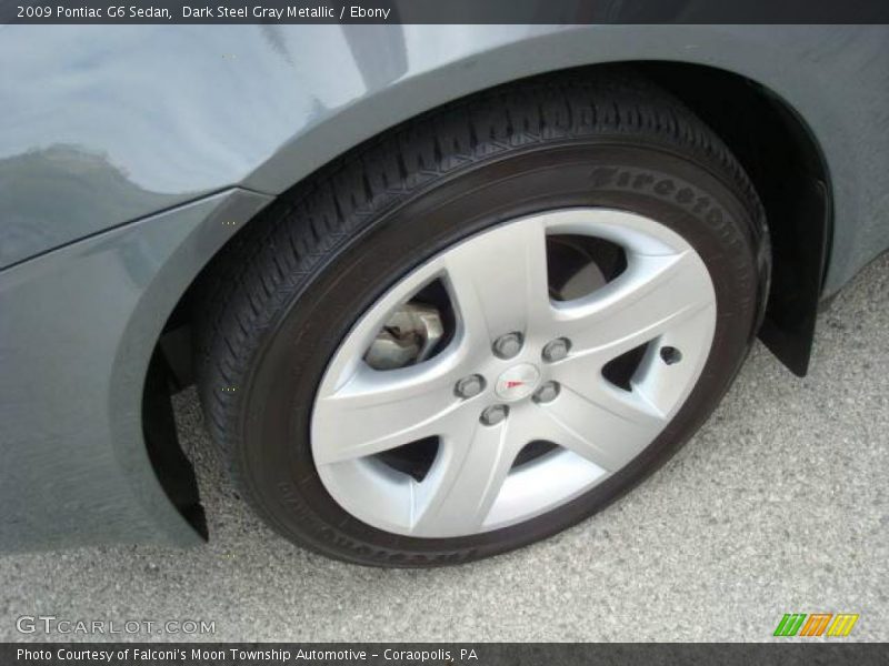 Dark Steel Gray Metallic / Ebony 2009 Pontiac G6 Sedan