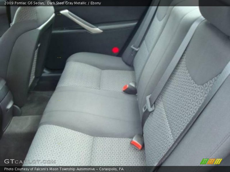 Dark Steel Gray Metallic / Ebony 2009 Pontiac G6 Sedan
