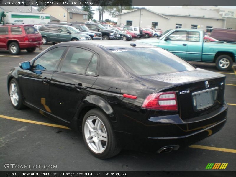 Nighthawk Black Pearl / Ebony 2007 Acura TL 3.2