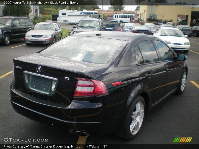 Nighthawk Black Pearl / Ebony 2007 Acura TL 3.2