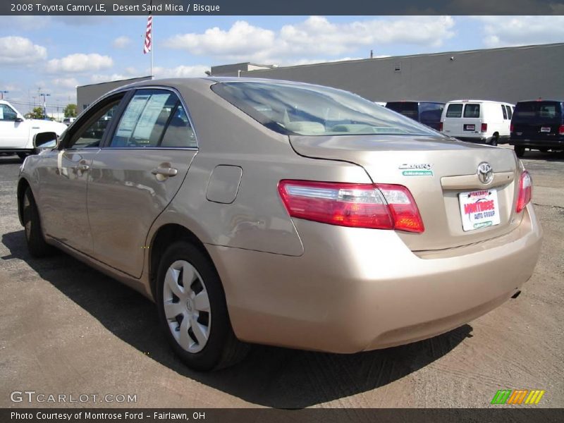Desert Sand Mica / Bisque 2008 Toyota Camry LE