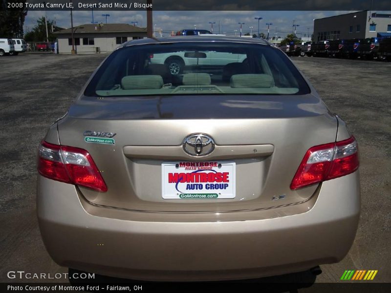 Desert Sand Mica / Bisque 2008 Toyota Camry LE