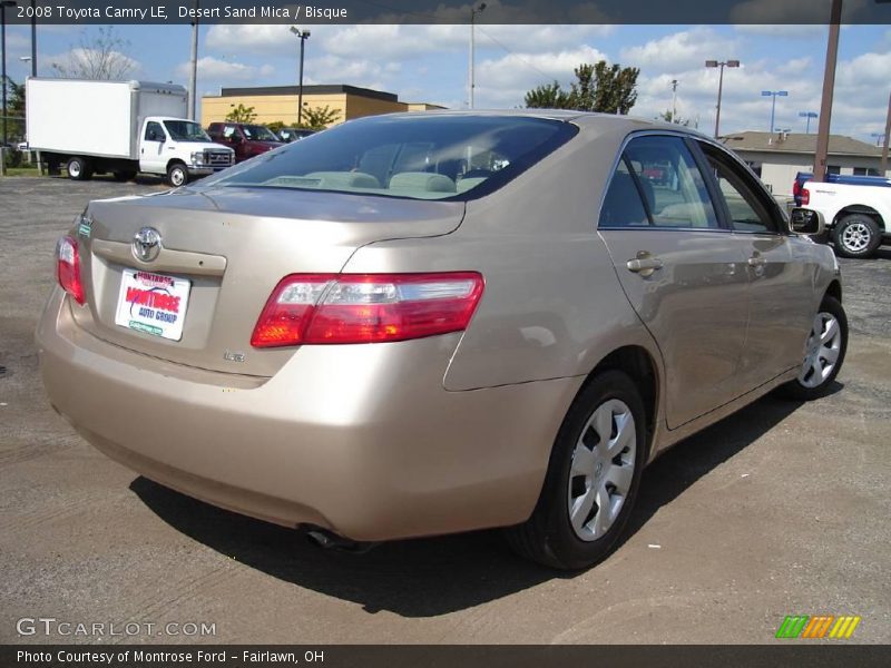 Desert Sand Mica / Bisque 2008 Toyota Camry LE
