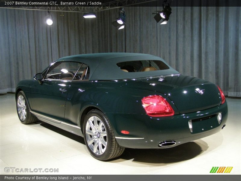 Barnato Green / Saddle 2007 Bentley Continental GTC