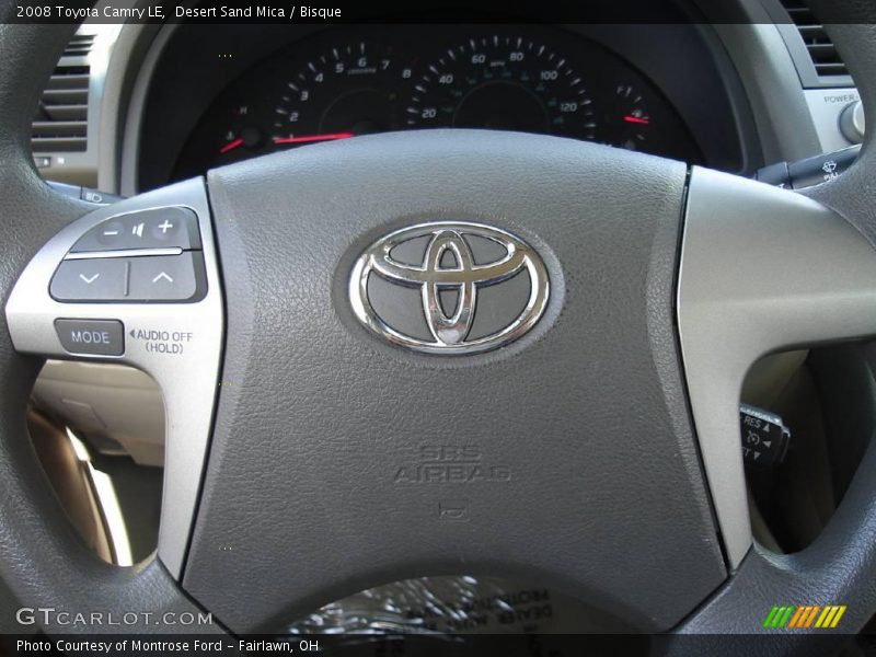 Desert Sand Mica / Bisque 2008 Toyota Camry LE