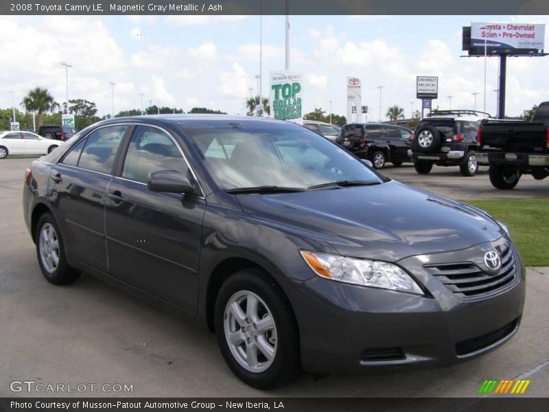 Magnetic Gray Metallic / Ash 2008 Toyota Camry LE