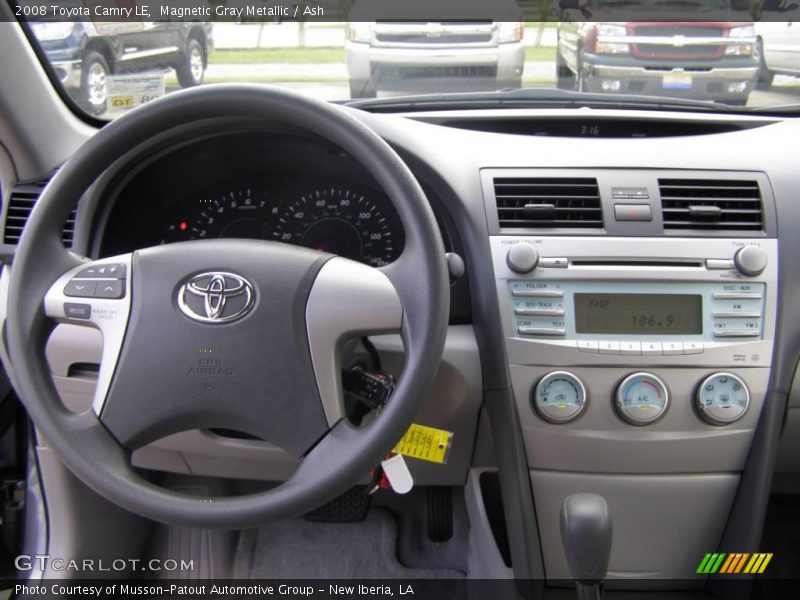 Magnetic Gray Metallic / Ash 2008 Toyota Camry LE