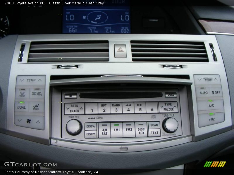 Classic Silver Metallic / Ash Gray 2008 Toyota Avalon XLS