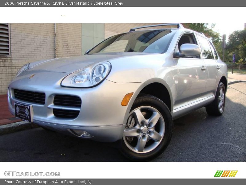 Crystal Silver Metallic / Stone/Steel Grey 2006 Porsche Cayenne S
