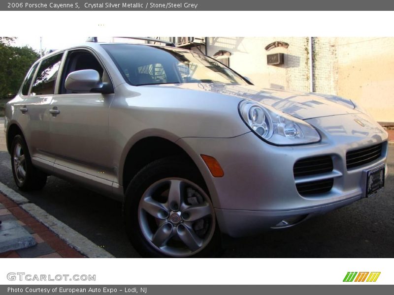 Crystal Silver Metallic / Stone/Steel Grey 2006 Porsche Cayenne S