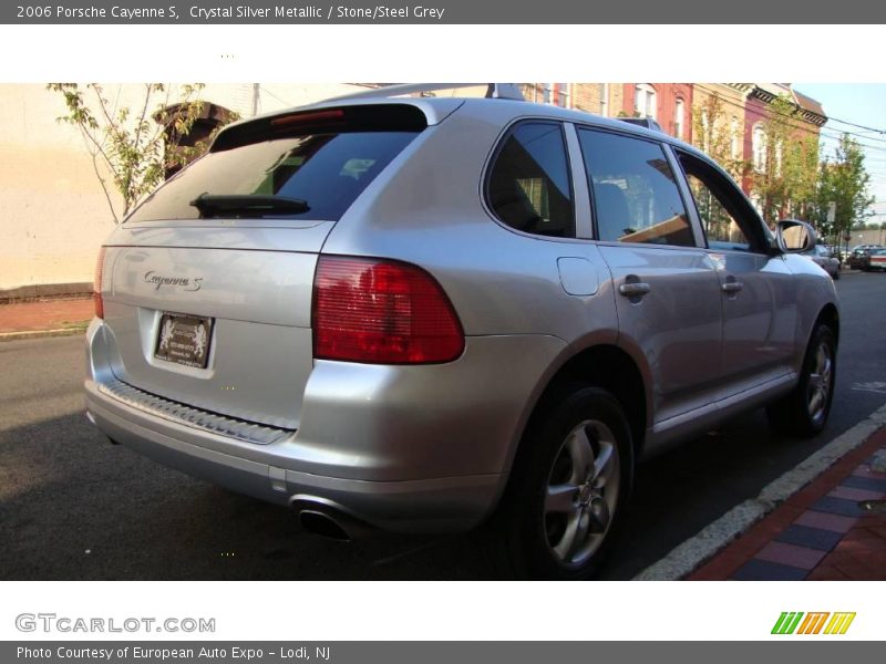 Crystal Silver Metallic / Stone/Steel Grey 2006 Porsche Cayenne S