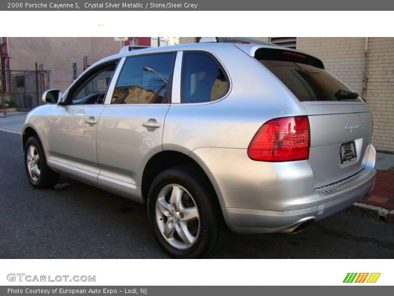 Crystal Silver Metallic / Stone/Steel Grey 2006 Porsche Cayenne S