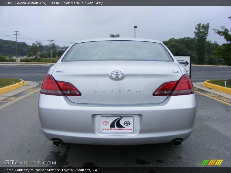 Classic Silver Metallic / Ash Gray 2008 Toyota Avalon XLS