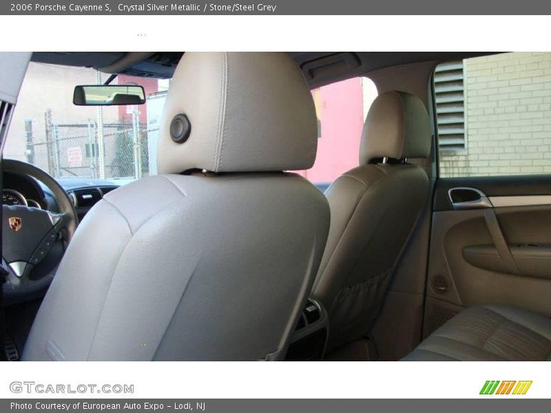 Crystal Silver Metallic / Stone/Steel Grey 2006 Porsche Cayenne S