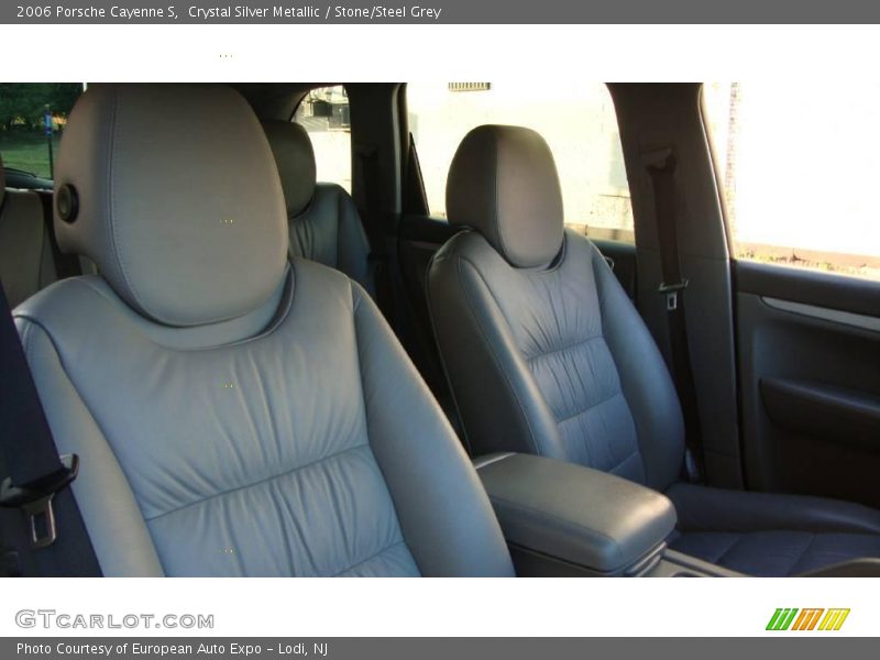 Crystal Silver Metallic / Stone/Steel Grey 2006 Porsche Cayenne S