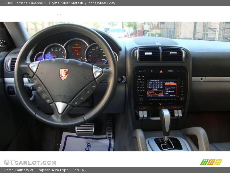 Crystal Silver Metallic / Stone/Steel Grey 2006 Porsche Cayenne S