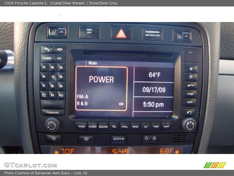 Crystal Silver Metallic / Stone/Steel Grey 2006 Porsche Cayenne S
