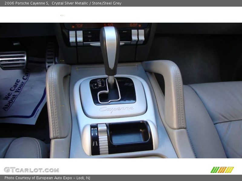Crystal Silver Metallic / Stone/Steel Grey 2006 Porsche Cayenne S