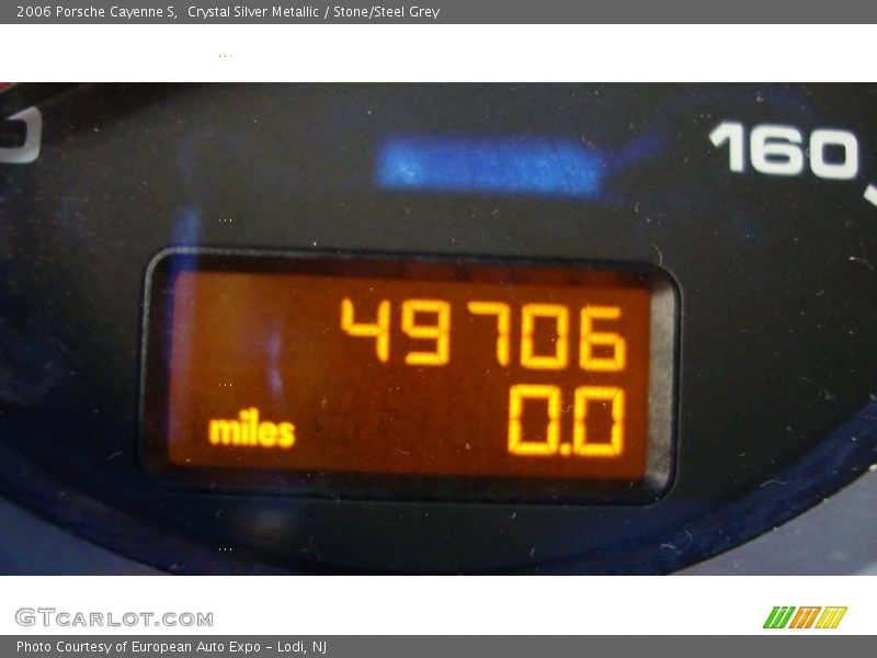 Crystal Silver Metallic / Stone/Steel Grey 2006 Porsche Cayenne S