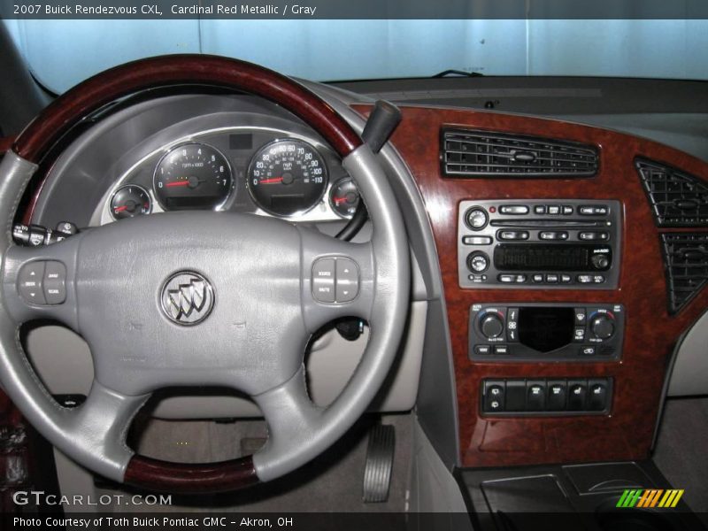 Cardinal Red Metallic / Gray 2007 Buick Rendezvous CXL