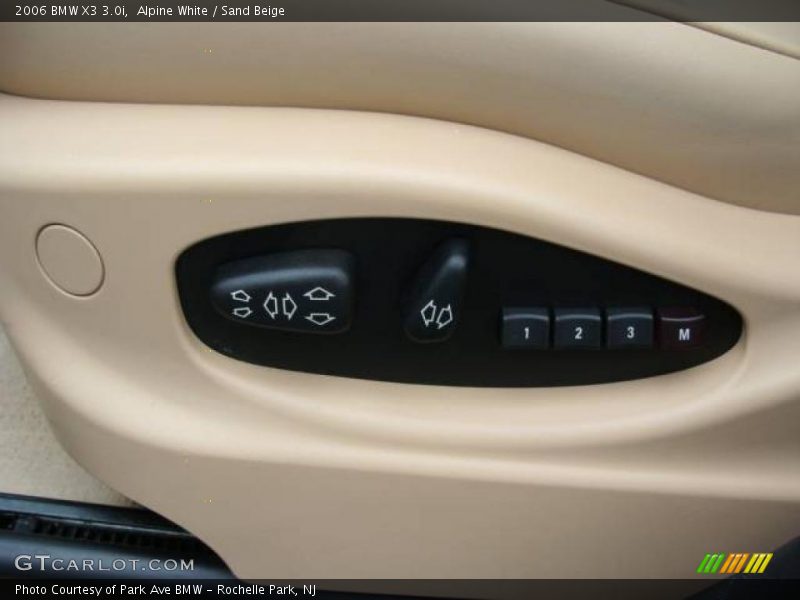 Alpine White / Sand Beige 2006 BMW X3 3.0i