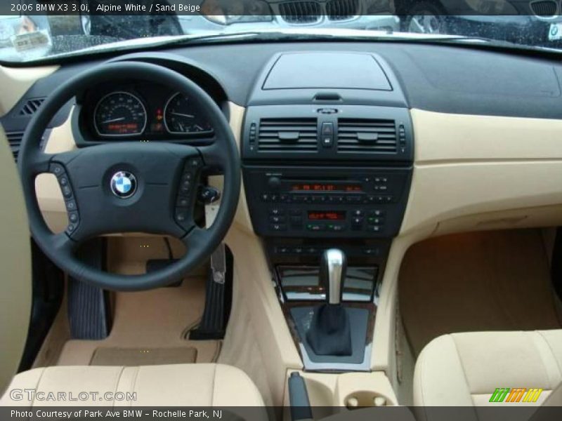 Alpine White / Sand Beige 2006 BMW X3 3.0i