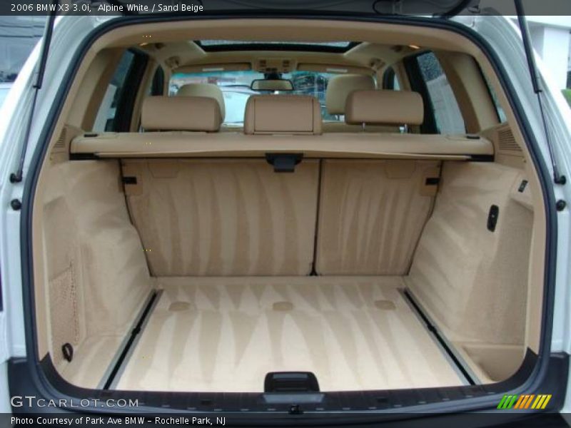 Alpine White / Sand Beige 2006 BMW X3 3.0i
