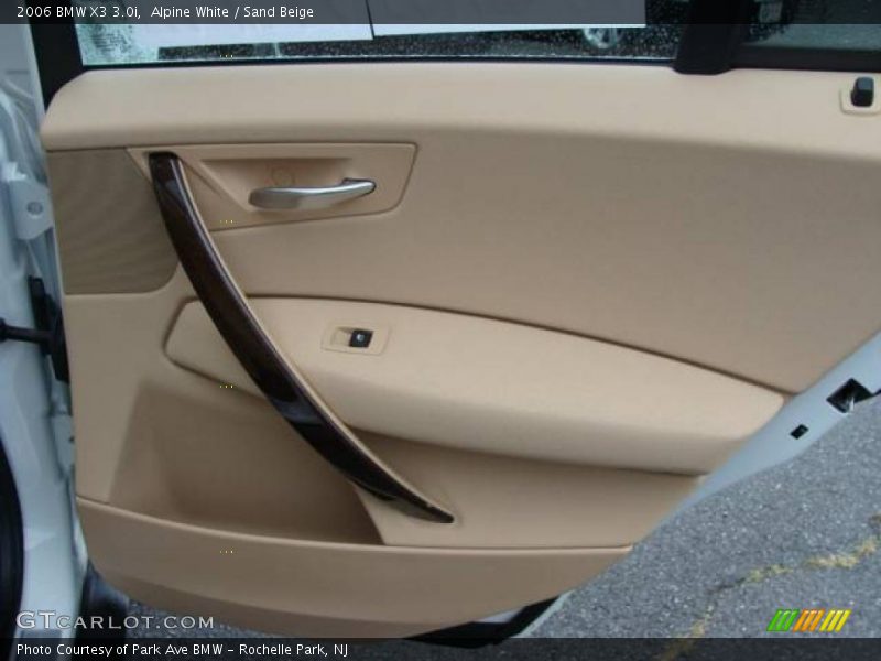 Alpine White / Sand Beige 2006 BMW X3 3.0i