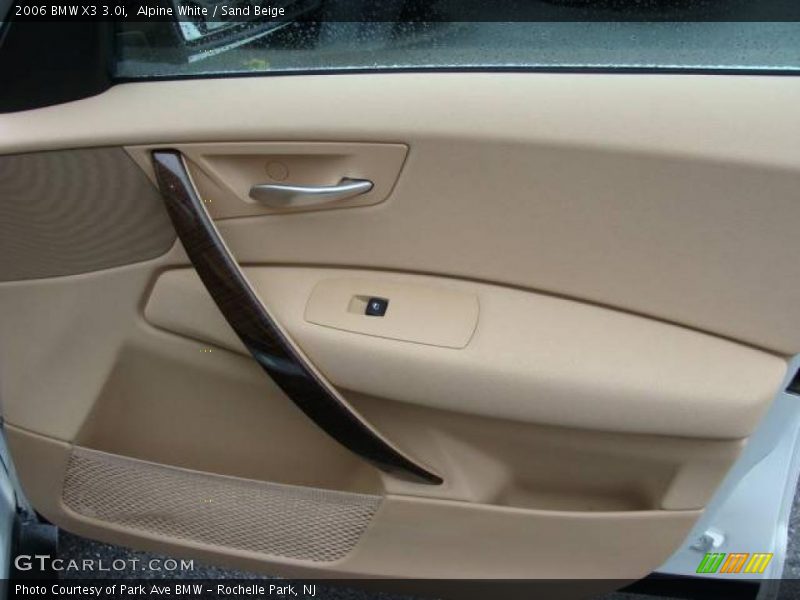 Alpine White / Sand Beige 2006 BMW X3 3.0i