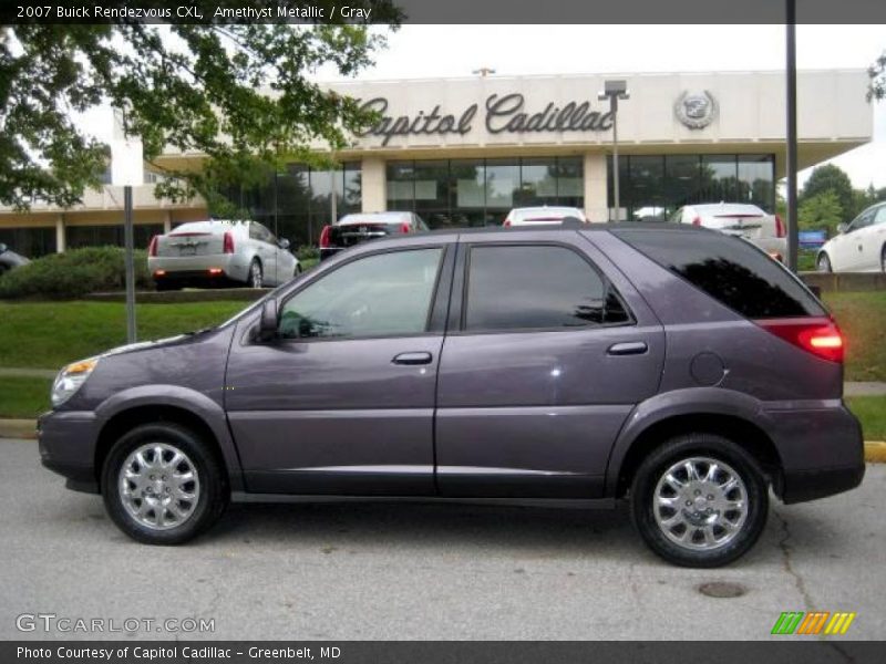 Amethyst Metallic / Gray 2007 Buick Rendezvous CXL