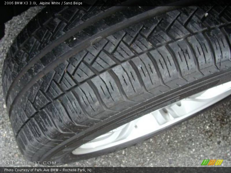 Alpine White / Sand Beige 2006 BMW X3 3.0i