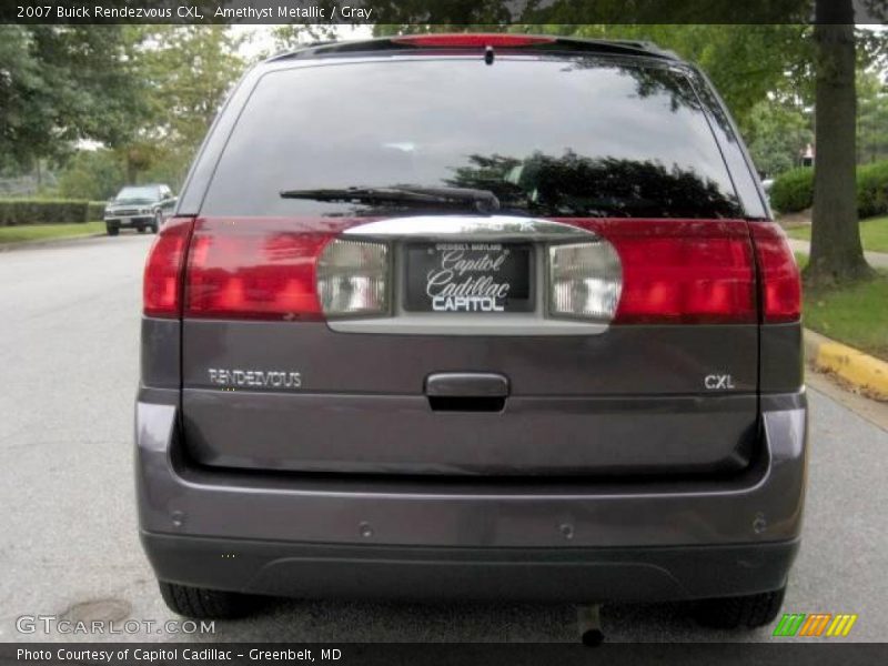 Amethyst Metallic / Gray 2007 Buick Rendezvous CXL
