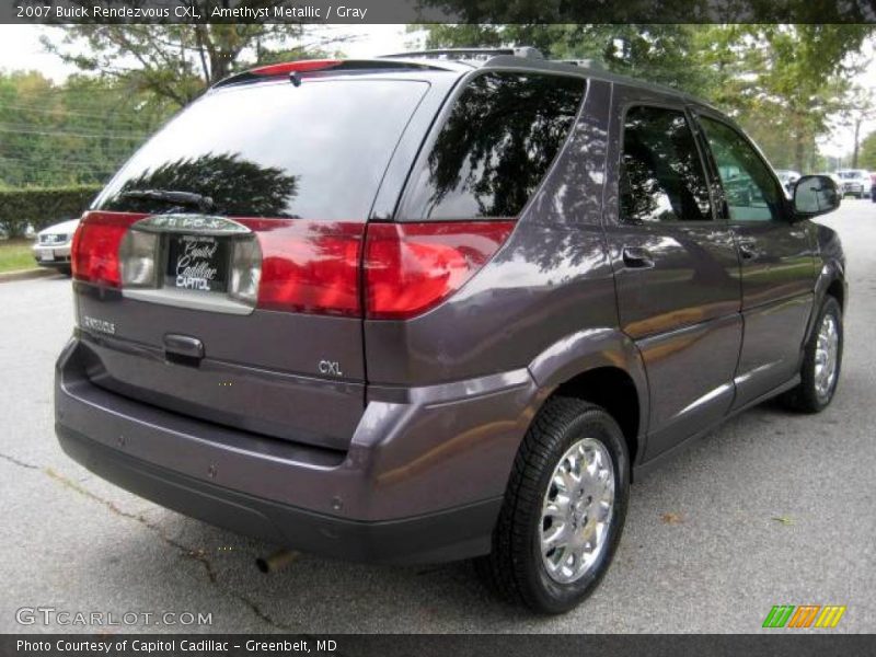 Amethyst Metallic / Gray 2007 Buick Rendezvous CXL