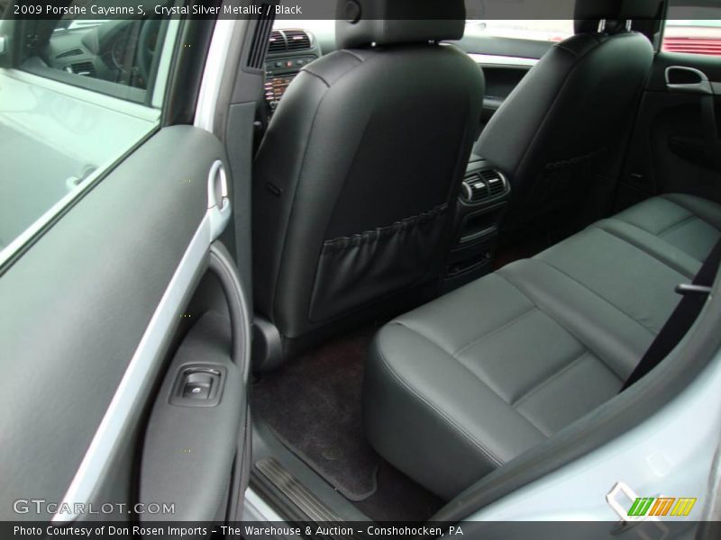 Crystal Silver Metallic / Black 2009 Porsche Cayenne S