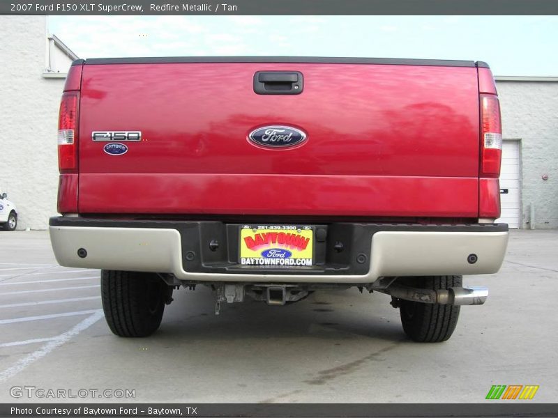 Redfire Metallic / Tan 2007 Ford F150 XLT SuperCrew