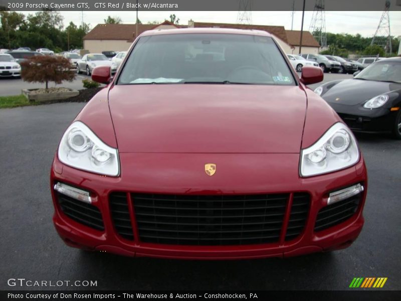 GTS Red / Black w/Alcantara 2009 Porsche Cayenne GTS