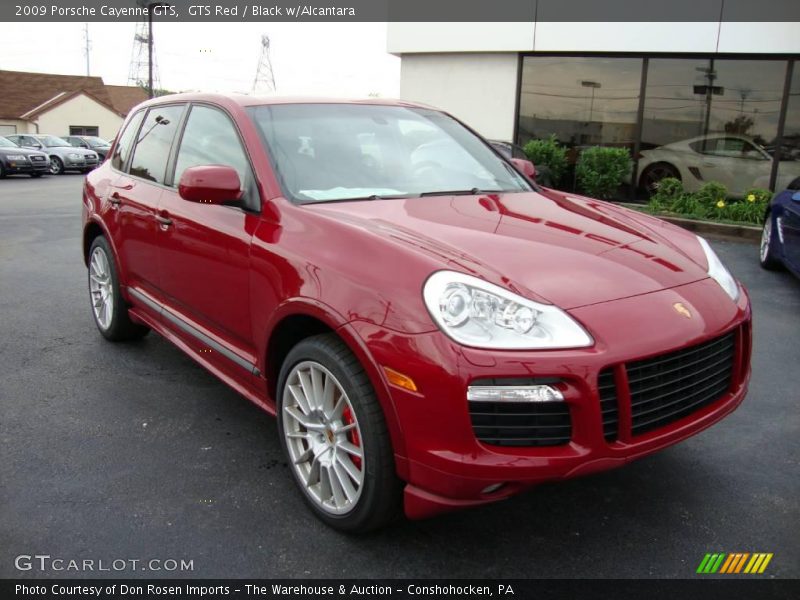 GTS Red / Black w/Alcantara 2009 Porsche Cayenne GTS