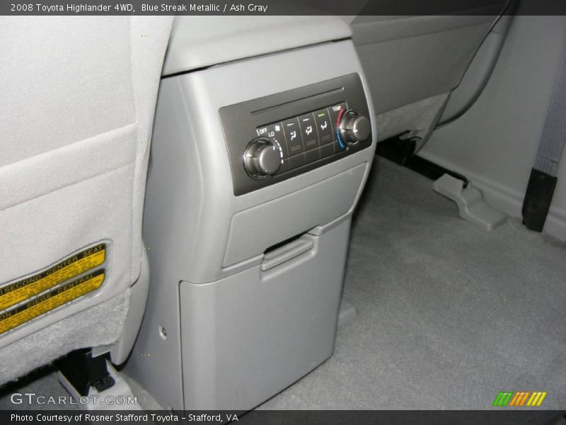 Blue Streak Metallic / Ash Gray 2008 Toyota Highlander 4WD