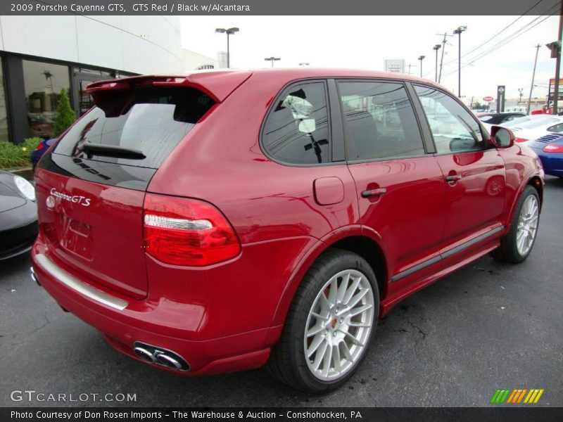 GTS Red / Black w/Alcantara 2009 Porsche Cayenne GTS