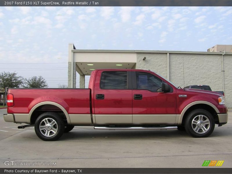 Redfire Metallic / Tan 2007 Ford F150 XLT SuperCrew