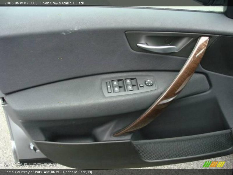 Silver Grey Metallic / Black 2006 BMW X3 3.0i